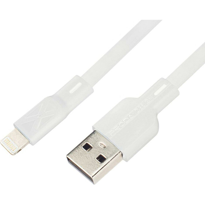 Кабель PRODA PD-B18i USB-A to Lightning 2.1A 1м White