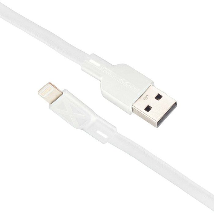 Кабель PRODA PD-B18i USB-A to Lightning 2.1A 1м White
