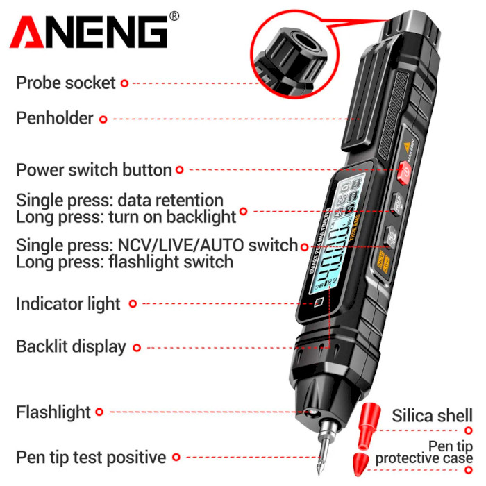 Мультиметр ANENG A3005