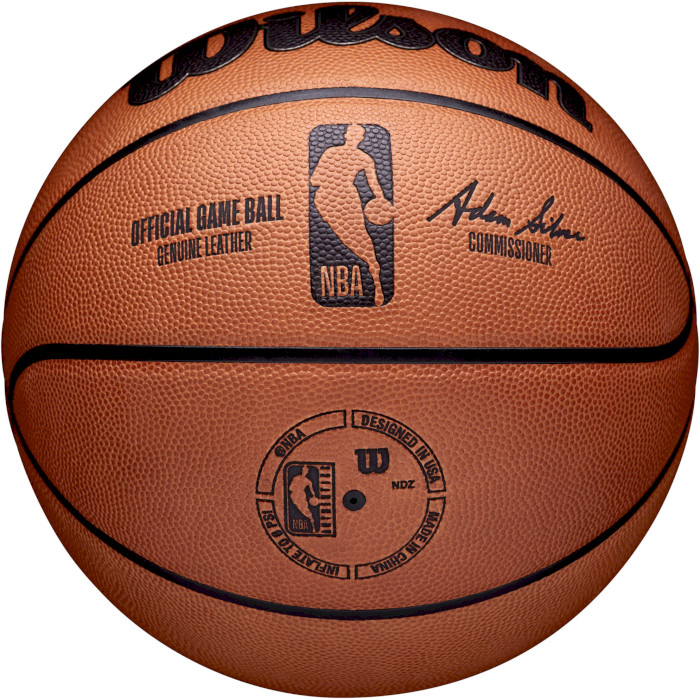М'яч баскетбольний WILSON NBA Official Game Ball Brown Size 7 (WTB7500XB07)