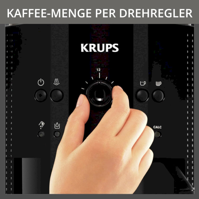Кавомашина KRUPS Essential Espresso Black (EA810870)