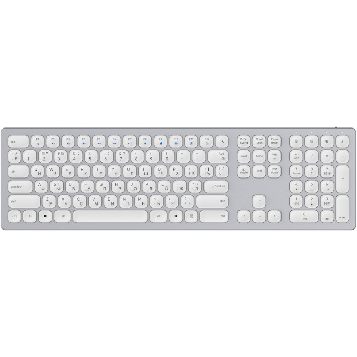 Клавиатура беспроводная OFFICEPRO SK1550 White