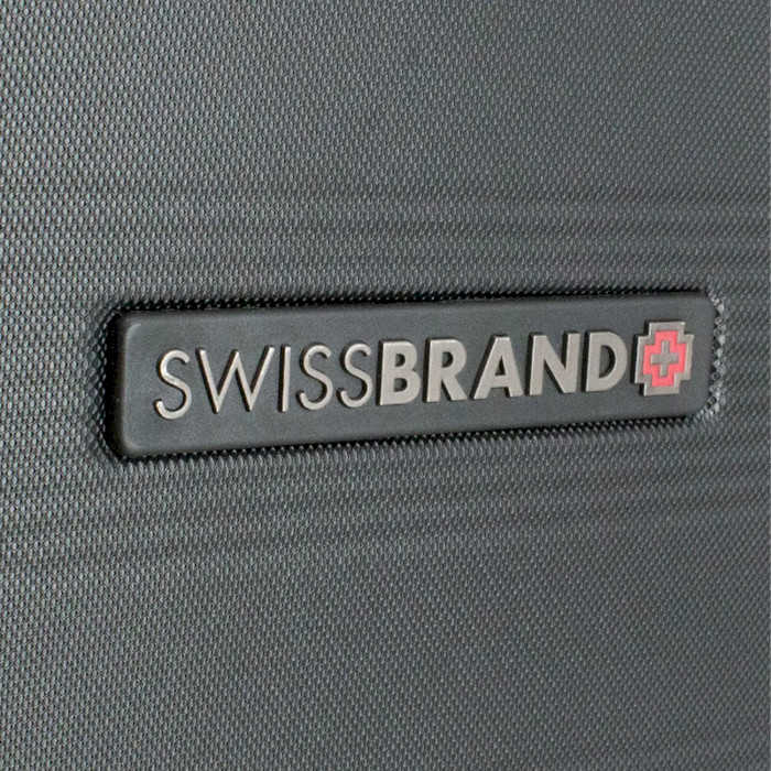 Валіза SWISSBRAND Cardiff S Black 39л