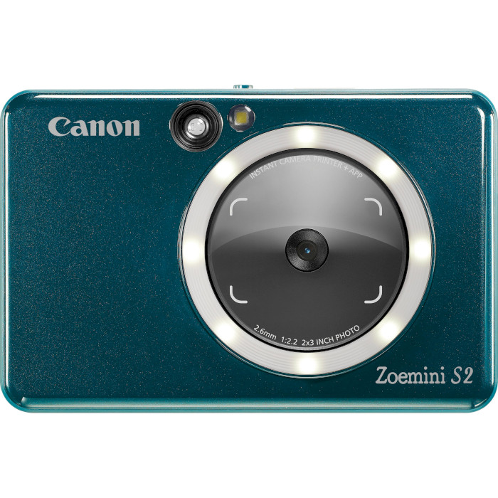 Камера моментальной печати CANON Zoemini S2 Green (4519C008)