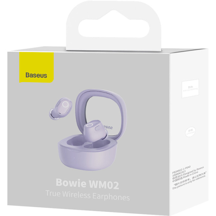 Навушники BASEUS Bowie WM02 Purple (NGTW180005)