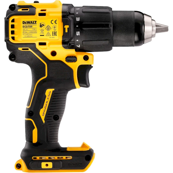 Аккумуляторная дрель-шуруповёрт DeWALT DCD709M1