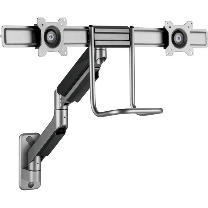 Крепление настенное для 2-х мониторов GEMBIRD MA-WA2-02 17"-32" Gray