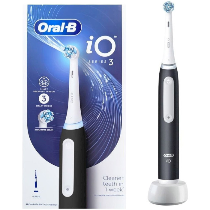 Электрическая зубная щётка BRAUN ORAL-B iO Series 3 iOG3.1A6.0 Black