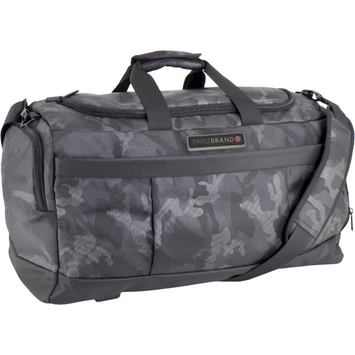 Сумка дорожная SWISSBRAND Boxter Duffle Bag 46 Dark Camo