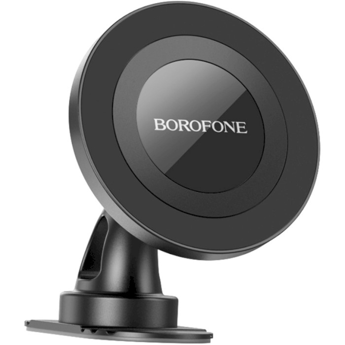 Автотримач для смартфона BOROFONE BH91 Ring Magnetic Black