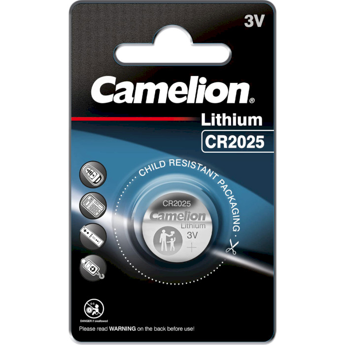 Батарейка CAMELION Lithium CR2025 (13001025)