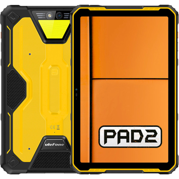 Планшет ULEFONE Armor Pad 2 8/256GB Black/Yellow (6937748735717)