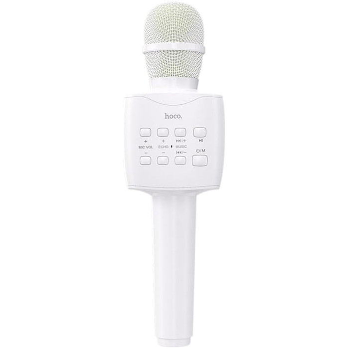Караоке-мікрофон HOCO BK5 Cantando White