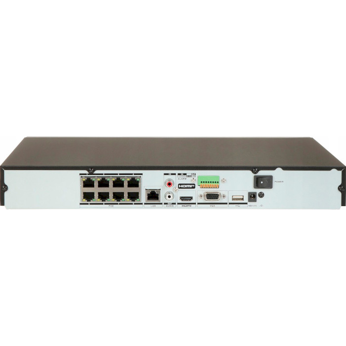 Видеорегистратор сетевой 8-канальный HIKVISION DS-7608NXI-K2/8P