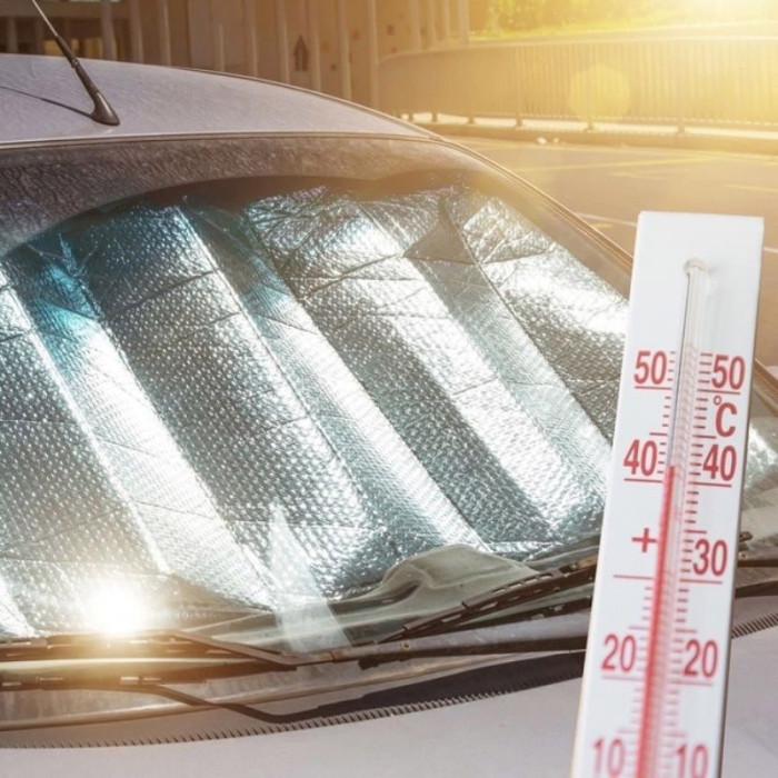 Автомобільна сонцезахисна шторка HOCO ZP3 Magnificent Car Sunshade Silver