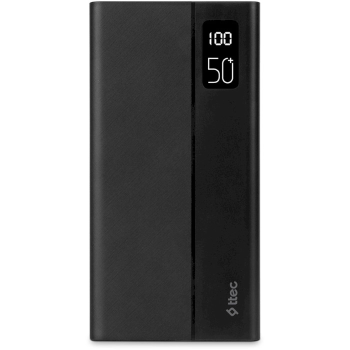 Повербанк TTEC ReCharger Mega LCD 50000mAh Black (2BB197S)