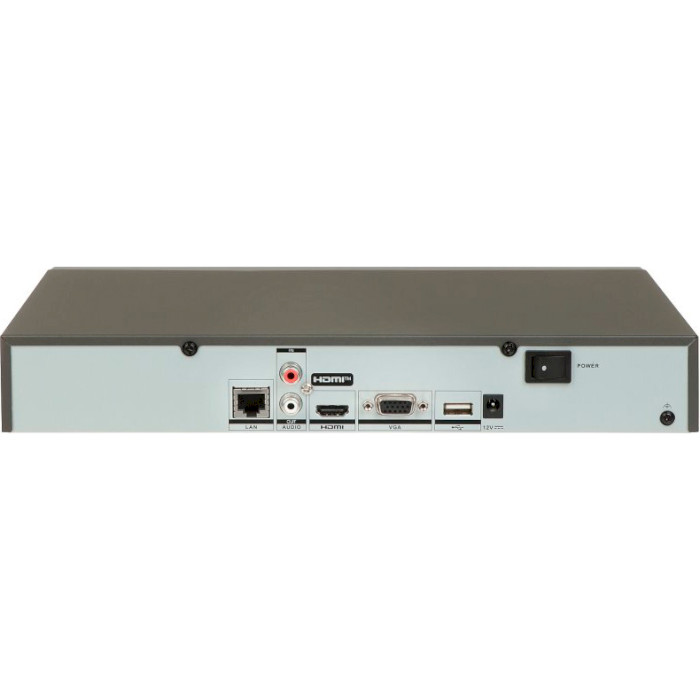 Відеореєстратор мережевий 4-канальний HIKVISION DS-7604NXI-K1(B)