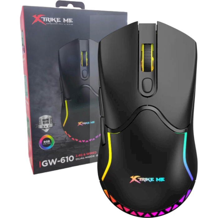 Мышь игровая XTRIKE ME GW-610 Black
