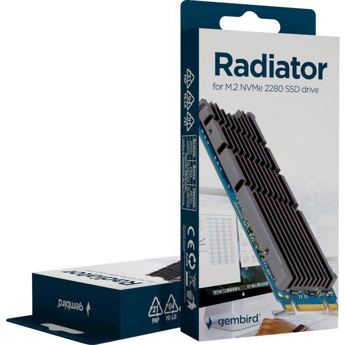 Радіатор для SSD GEMBIRD EE2280-R-01