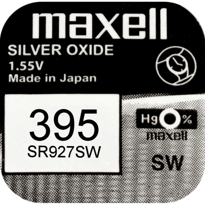 Батарейка MAXELL Silver Oxide SR57 (18289900)
