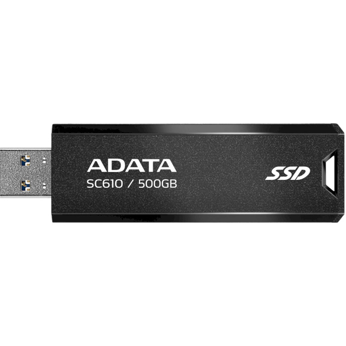 Портативный SSD диск ADATA SD610 500GB USB3.2 Gen2 Black (SC610-500G-CBK/RD)