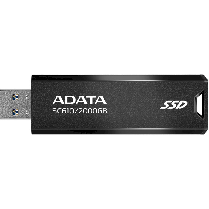 Портативний SSD диск ADATA SD610 2TB USB3.2 Gen2 Black (SC610-2000G-CBK/RD)