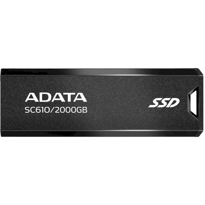 Портативний SSD диск ADATA SD610 2TB USB3.2 Gen2 Black (SC610-2000G-CBK/RD)