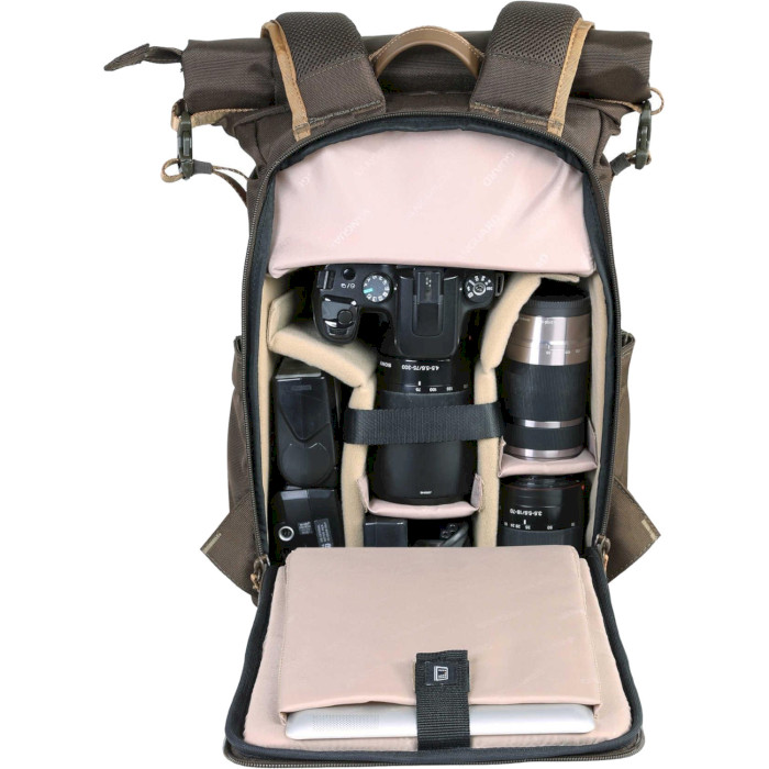 Рюкзак для фото-відеотехніки VANGUARD VEO Go 37M Khaki/Green