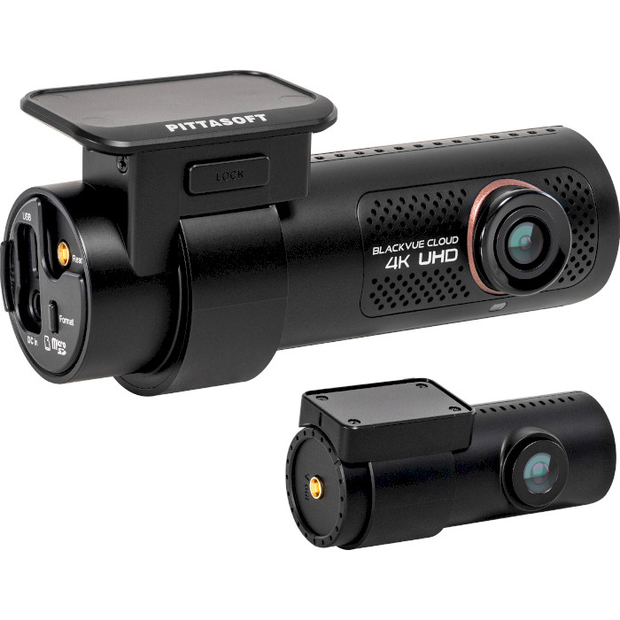 Автомобильный видеорегистратор с камерой заднего вида BLACKVUE DR970X-2CH