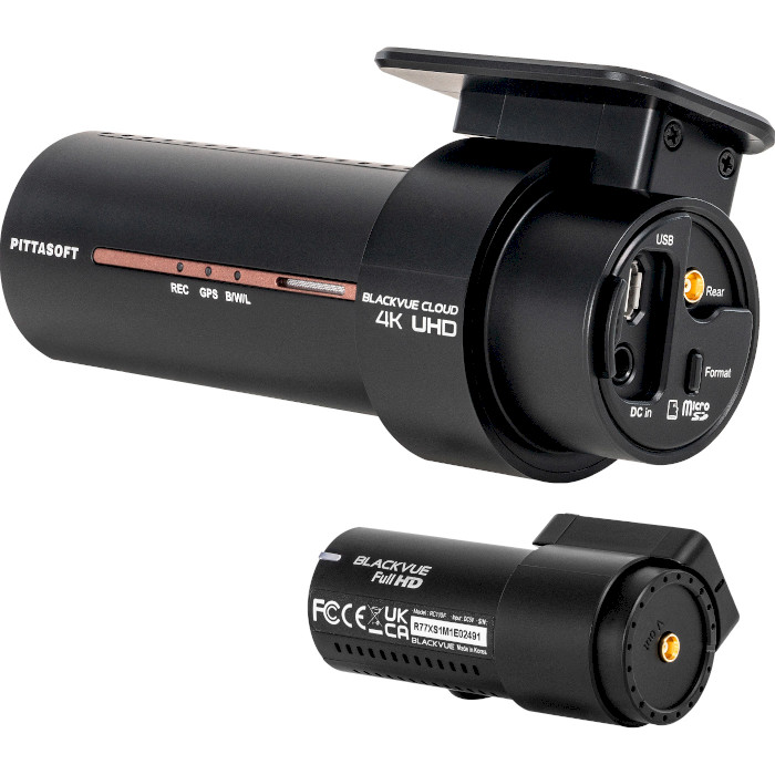 Автомобильный видеорегистратор с камерой заднего вида BLACKVUE DR970X-2CH