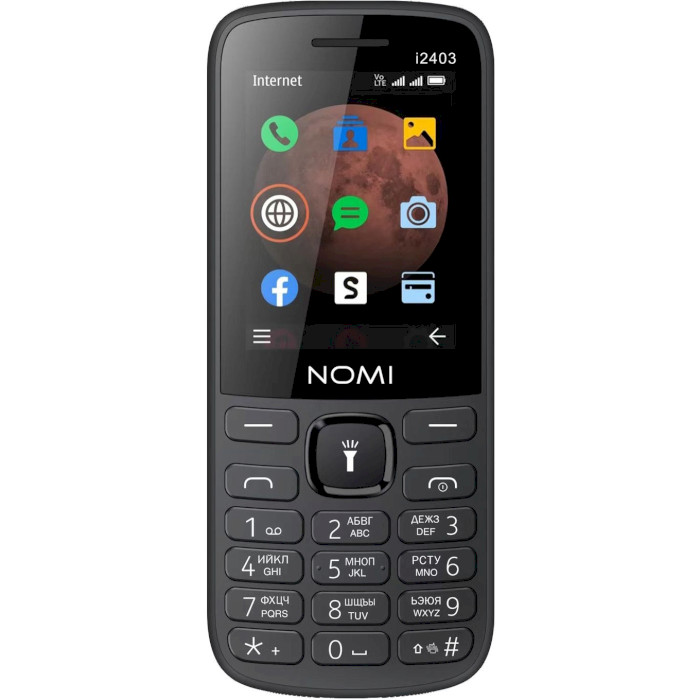 Мобильный телефон NOMI i2403 Black