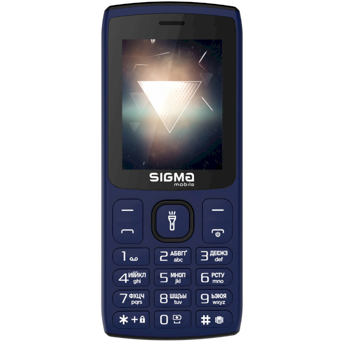 Мобільний телефон SIGMA MOBILE X-style 34 NRG Type-C Blue (4827798120521)