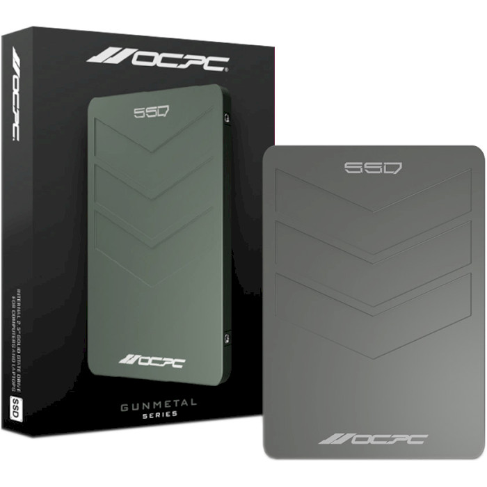 SSD диск OCPC XTG-200 Gunmetal 128GB 2.5" SATA (OCGSSD25S3T128G)