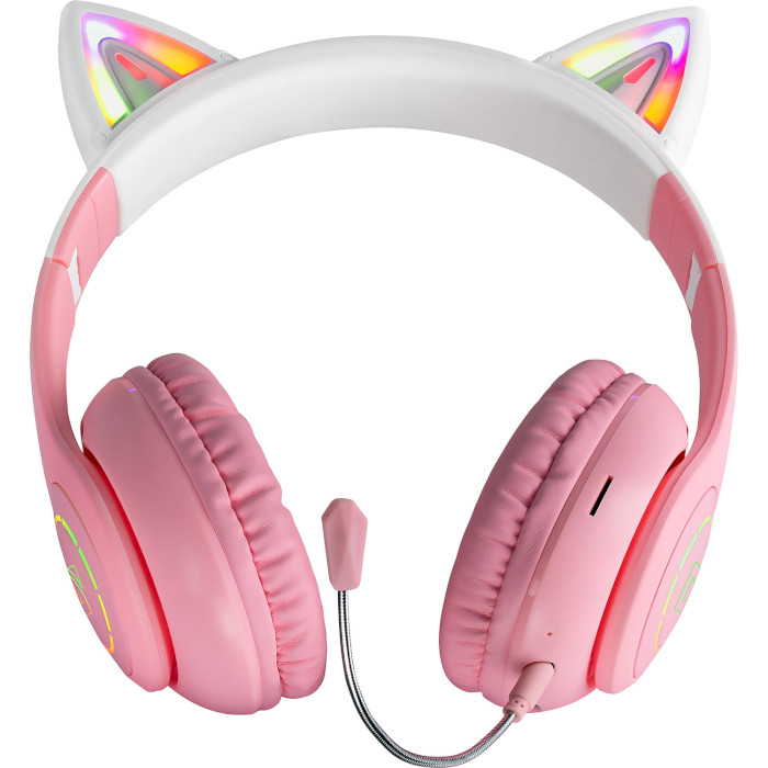 Навушники геймерскі DEFENDER FreeMotion B505 Pink (63505)