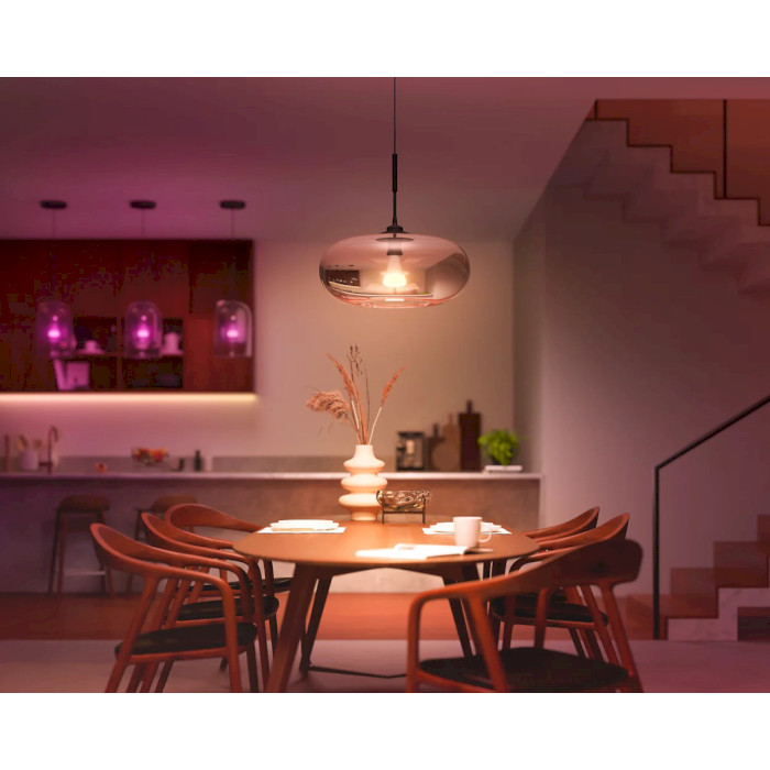 Розумна лампа PHILIPS HUE White and Color Ambiance w/Dimmer E27 15W 2000-6500K (929002471601)