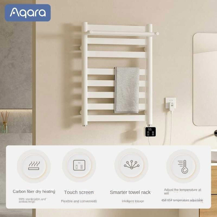 Розумна електрична рушникосушарка AQARA Smart Towel Rack H1 White (ZNMJJ02LM)