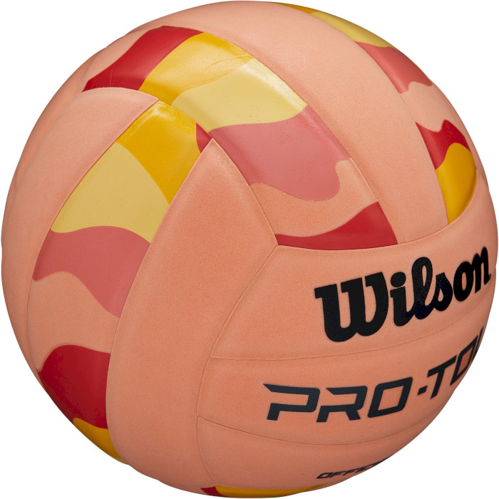 Мяч волейбольный WILSON Pro Tour Size 5 Peach/Yellow (WV2000501IBOF)