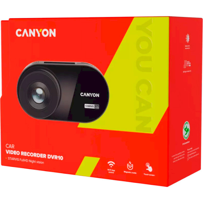 Автомобильный видеорегистратор CANYON DVR10