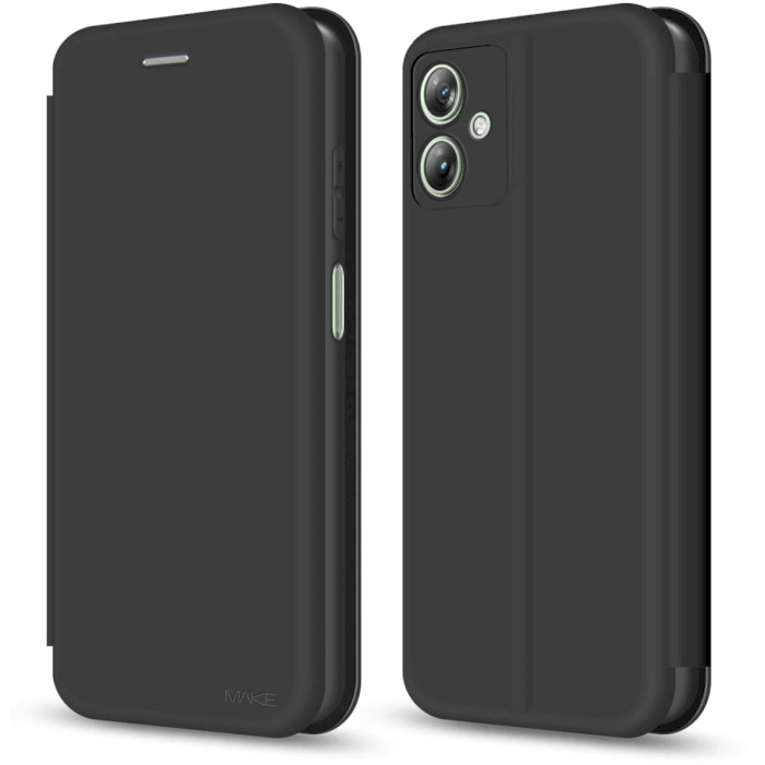 Чехол MAKE Flip для Motorola Moto G54 Black (MCP-MG54BK)