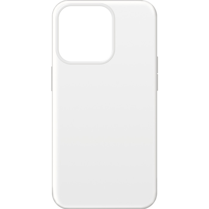 Чохол MAKE Silicone для iPhone 15 Pro Max White (MCL-AI15PMWH)
