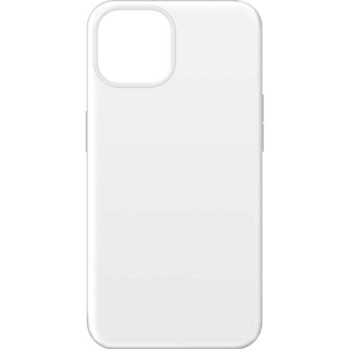 Чехол MAKE Silicone для iPhone 15 White (MCL-AI15WH)
