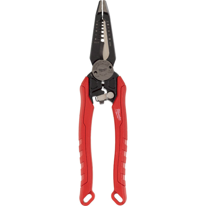 Інструмент для зняття ізоляції MILWAUKEE 7 in 1 Combination Plier 0.75-6 мм² (4932478554)