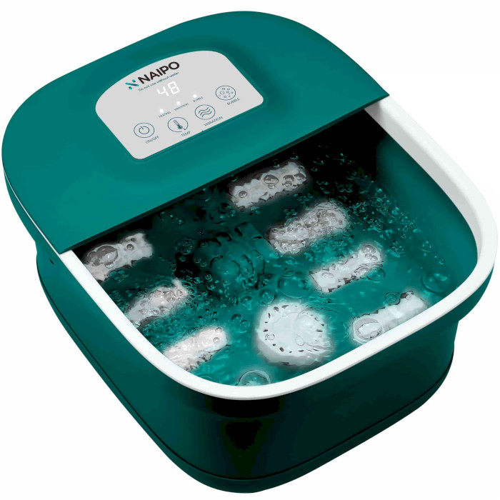 Гідромасажна ванночка для ніг NAIPO Foot Spa 01 Green