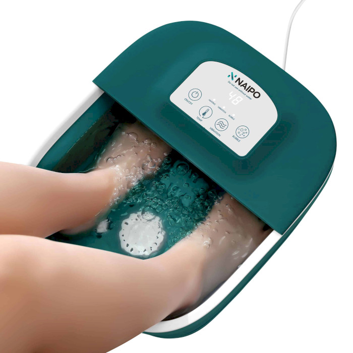 Гідромасажна ванночка для ніг NAIPO Foot Spa 01 Green