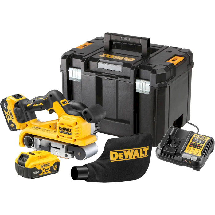 Ленточная шлифмашина аккумуляторная DEWALT DCW220P2