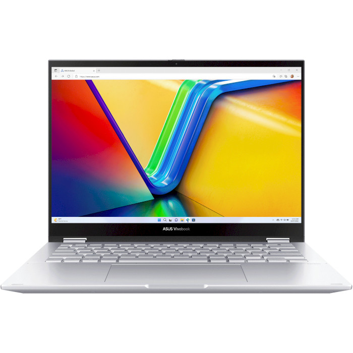 Ноутбук ASUS VivoBook S 14 Flip TP3402VA Cool Silver (TP3402VA-LZ202W)