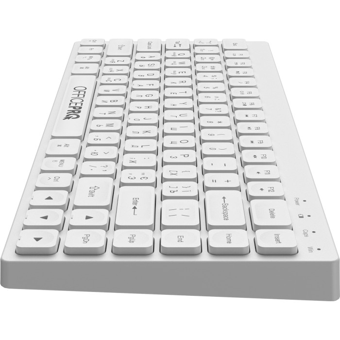 Клавіатура бездротова OFFICEPRO SK955 White