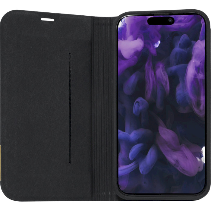 Чохол LAUT Prestige Folio для iPhone 15 Pro Black (L_IP23B_PF_BK)