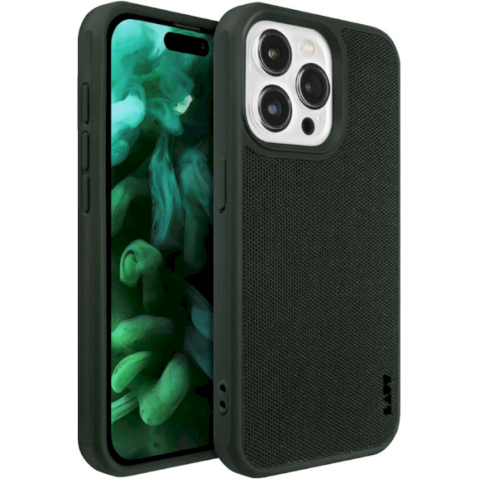 Чохол LAUT Urban Protect для iPhone 15 Pro Olive (L_IP23B_UP_GN)