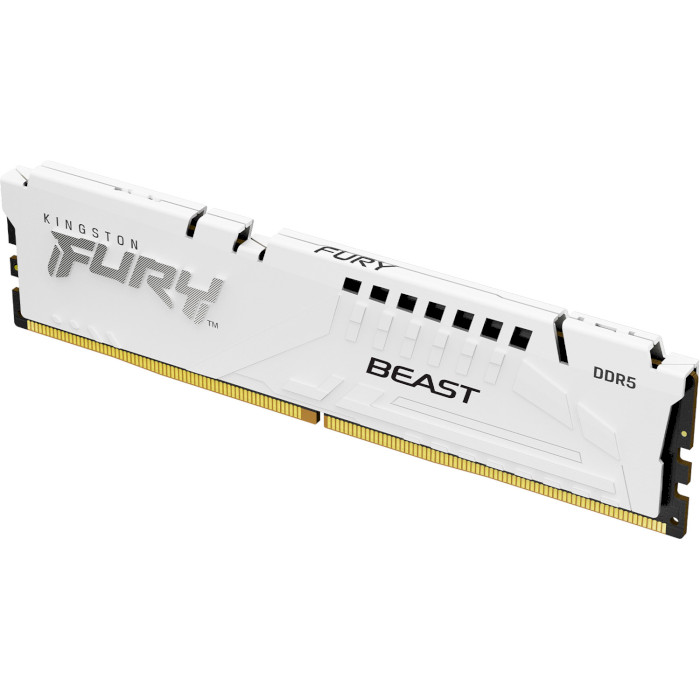 Модуль памяти KINGSTON FURY Beast White DDR5 5200MHz 16GB (KF552C40BW-16)